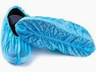 non woven overshoes blue